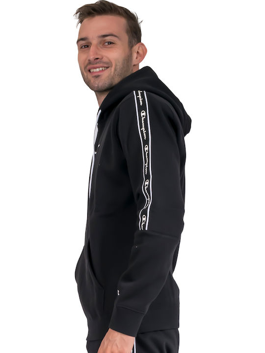 Sweatshirt with Hood Black