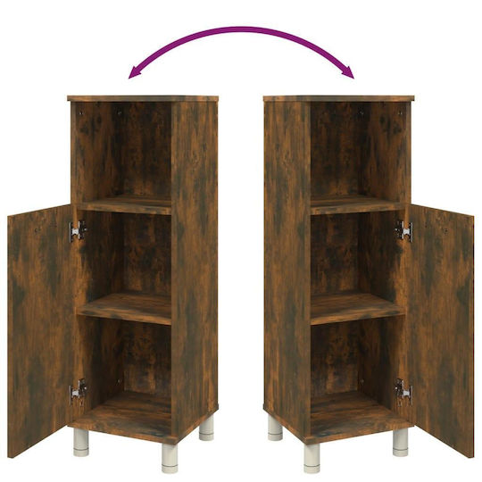 vidaXL Bathroom Cabinet L30xW30xH95cm Oak