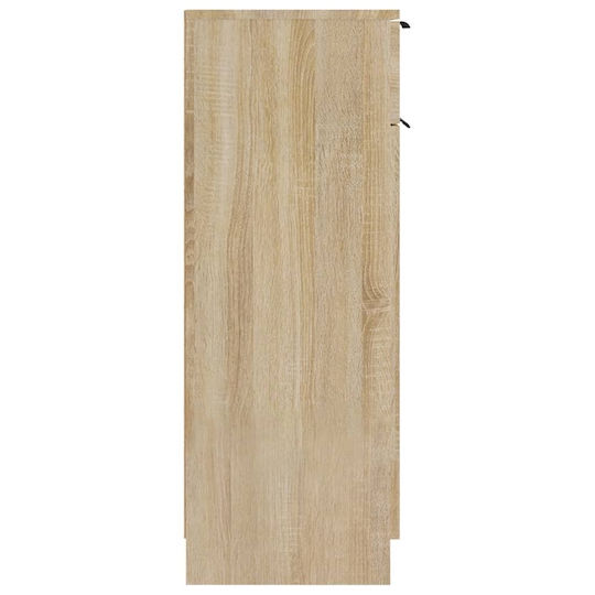 vidaXL Ντουλάπι Μπάνιου 32x34x90cm Sonoma