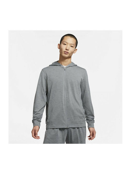 Yoga Hyperdry Dri-Fit Яке с Качулка Сиво