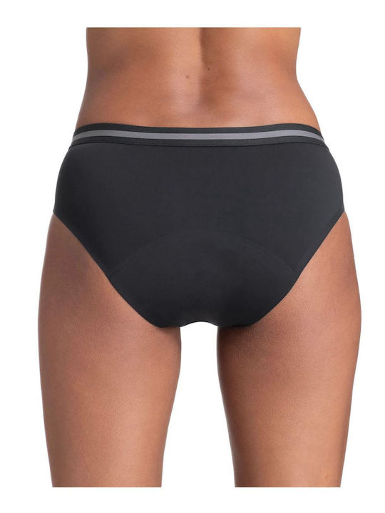 Moon - Eco Fibres Women's Period Slip 2Pack Black