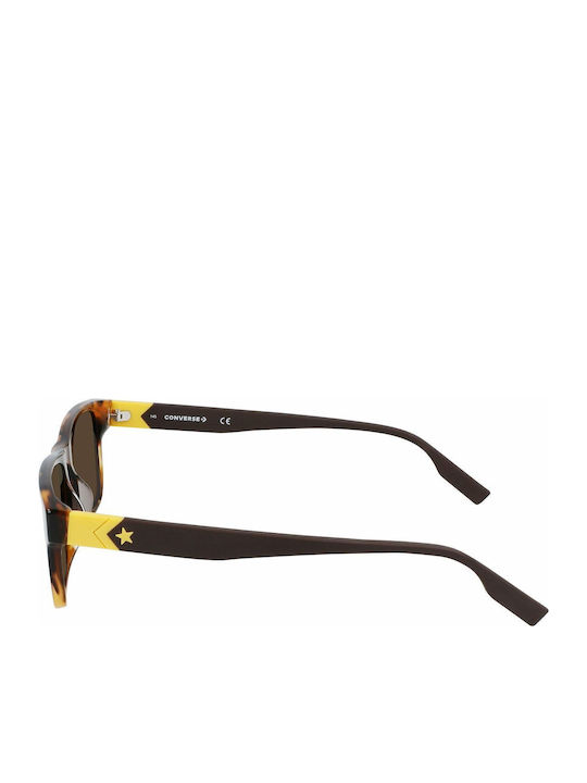 Converse Rise Up Men's Sunglasses with Brown Tartaruga Plastic Frame and Brown Lens CV520S-242
