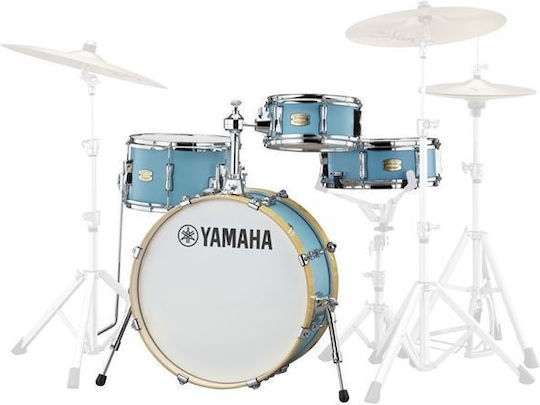 Yamaha Stage Custom Hip Drum Set Matte Surf Green