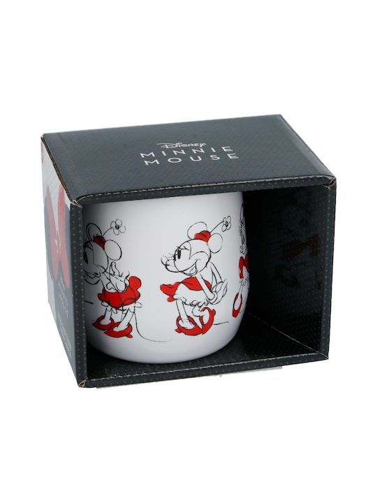 Stor Minnie Mouse Ceramic Cup White 120ml