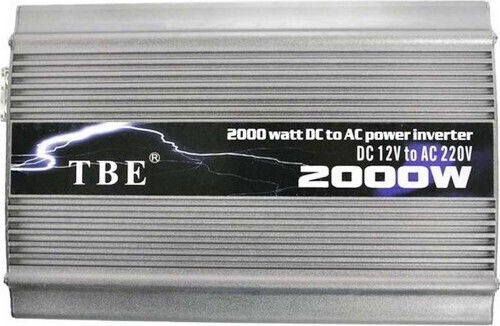 T12P2000I Car Inverter Pure Sinewave 2000W to Converter 12V DC in 220V AC