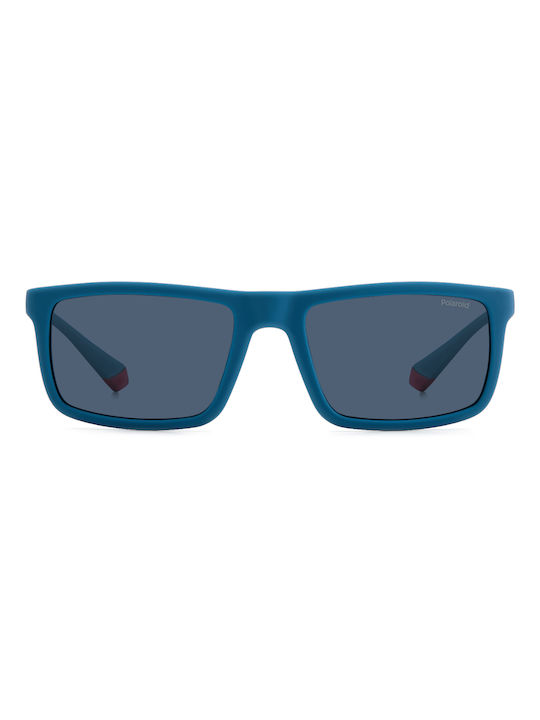 Polaroid Sonnenbrillen mit Blau Rahmen und Blau Polarisiert Linse PLD2134/S CLPC3