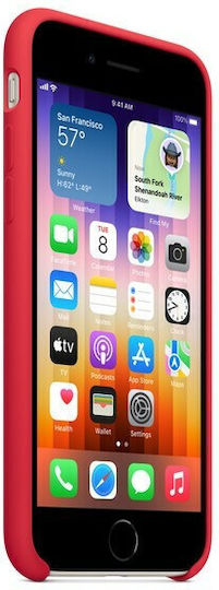 Apple Back Cover Silicone Red (iPhone SE 2022/2020)