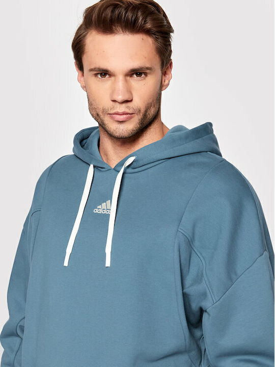 Studio Lounge Sweatshirt mit Kapuze Altered Blau