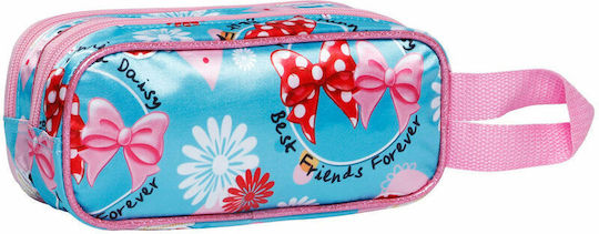 Karactermania Pencil Case with 2 Compartments Multicolored