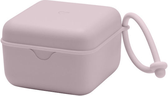 Bibs Pacifier Case Plastic Lila