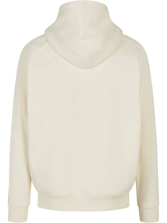 TB014C Sweatshirt with Hood White Sand