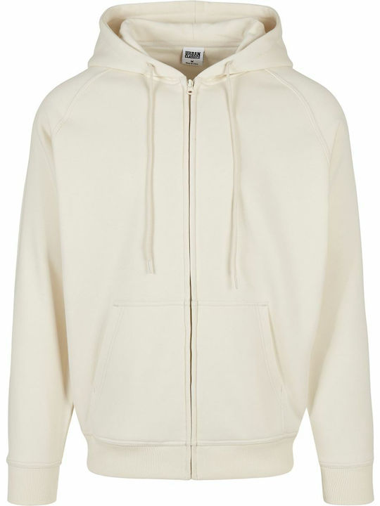 TB014C Sweatshirt with Hood White Sand