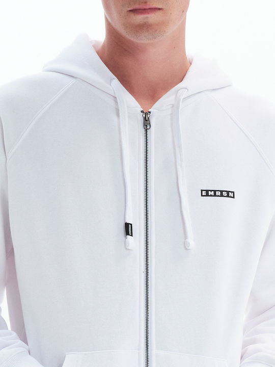 White Hooded Cardigan