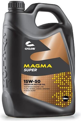 Cyclon Λάδι Αυτοκινήτου Magma Super 15W-50 4lt