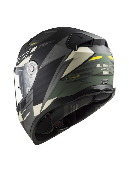 LS2 FF811 Vector II Full Face Helmet with Pinlock ECE 22.06 1500gr 108112403