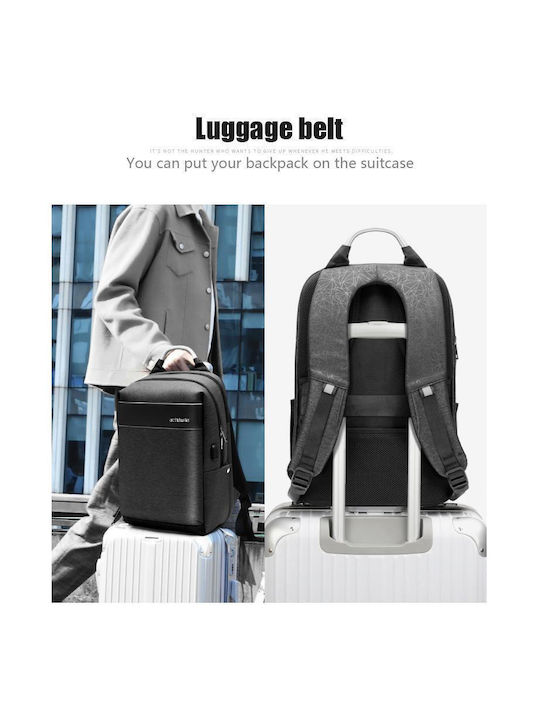 Arctic Hunter Loss B00218L Waterproof Laptop Backpack for 15.6" Laptop with USB Port in Black Color