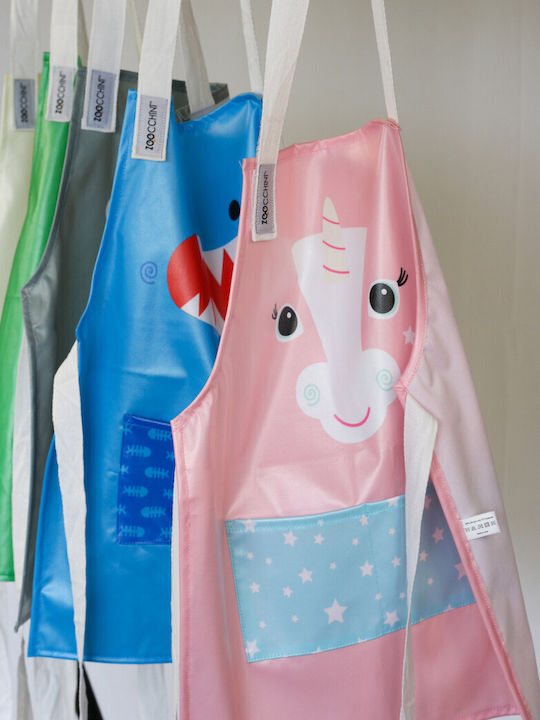 Zoocchini Sherman Shark Apron Blue