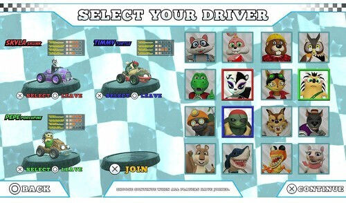 Animal Kart Racer Steering Wheel Bundle (Код в кутия) Игра за Switch