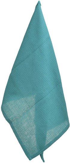 Click Handtuch aus 100% Baumwolle in Blau Farbe 60x40cm 3Stück