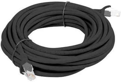 Lanberg U/UTP Cat.6 Ethernet Network Cable 0.25m Black 1pcs