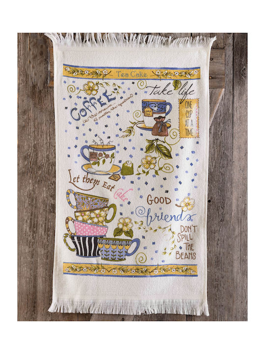 Rythmos Tea & Cake Tea Towel made of 100% Cotton 50x70cm 107-604-1 1pcs