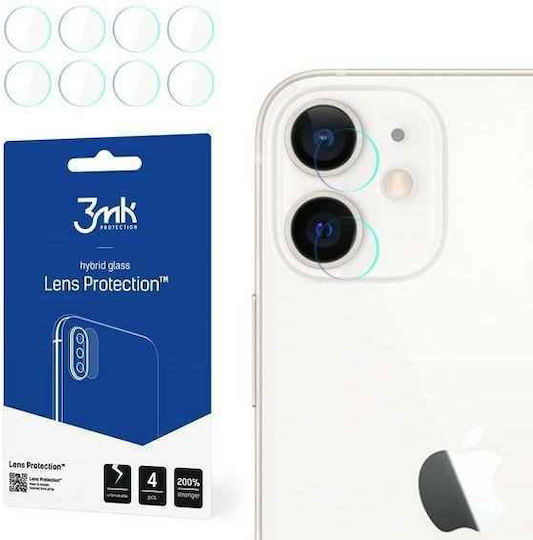 3MK Προστασία Κάμερας Tempered Glass Διάφανο για το iPhone 12