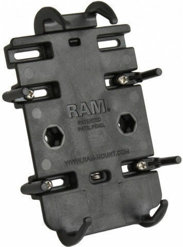 RAM Mount Βάση Κινητού Μοτοσυκλέτας με Ρυθμιζόμενο Βραχίονα 5.5-6" για το Τιμόνι
