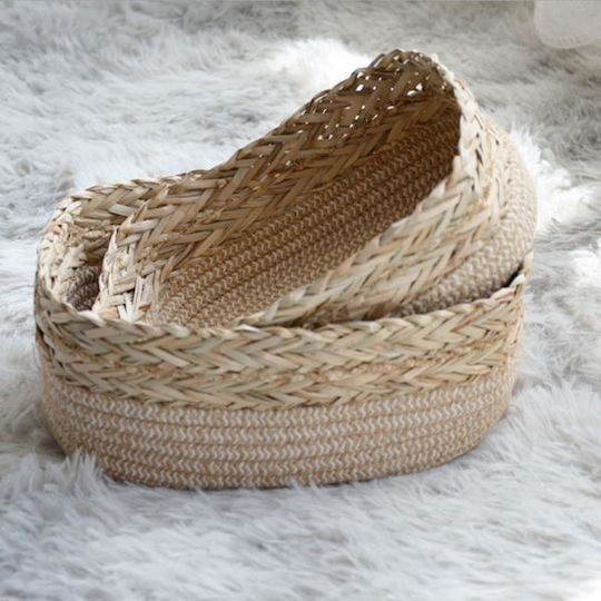 Next Storage Basket Wicker Beige 2pcs