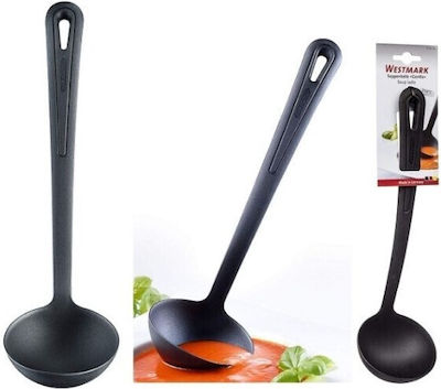 Westmark Deep Plastic Soup Spoon Black 30cm