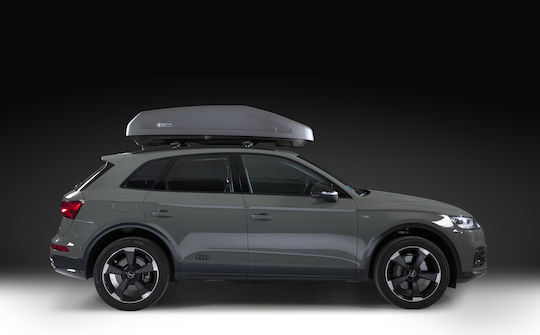 Modula Evo Car Roof Box 400lt Grey