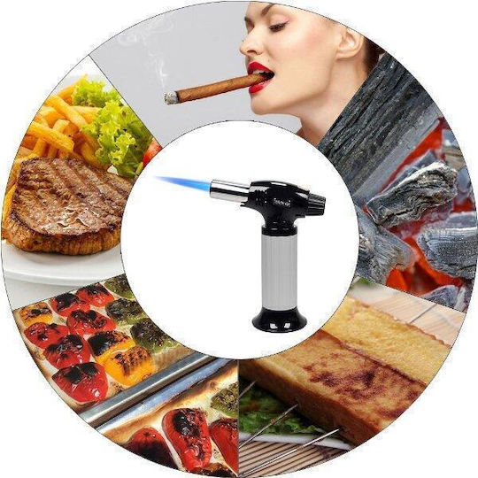 Kitchen Torch with Temperature Setting OL-400 Silver VT09809DF