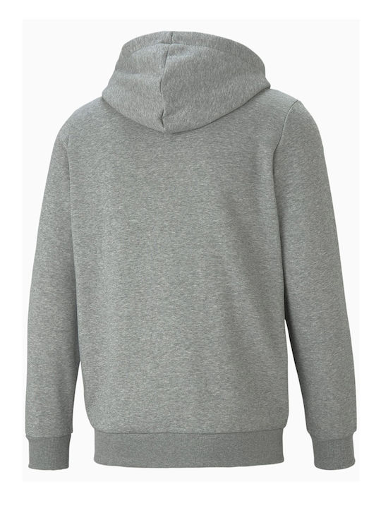 Cardigan With Hood Heather Grey