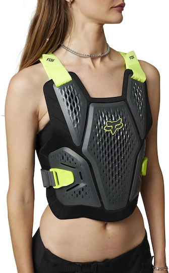 Fox Raceframe Impact CE Ниво 1 дамски Протектор за мотокрос Сив цвят