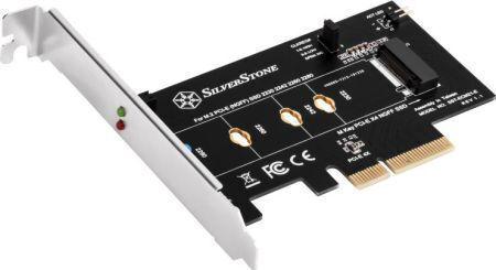 Silverstone PCIe Controller with M.2 Port