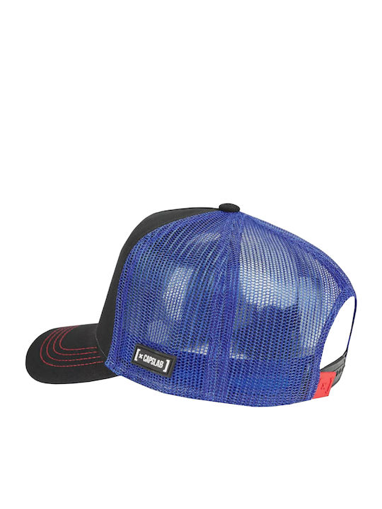 Capslab Herren Trucker Jockey Schwarz CL/NASA/1/NAS4