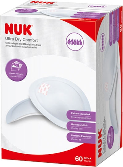 Nuk Ultra Dry Comfort Breast Pads 60pcs