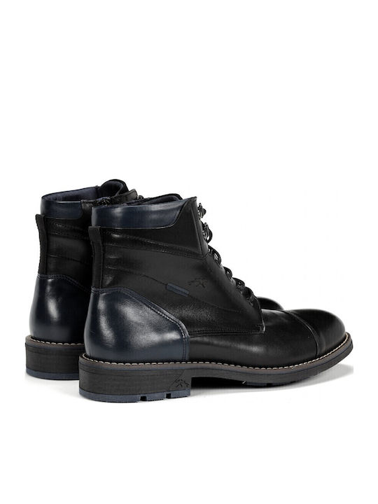 Terry Δερμάτινα Ανδρικά Αρβυλάκια Black/Blue