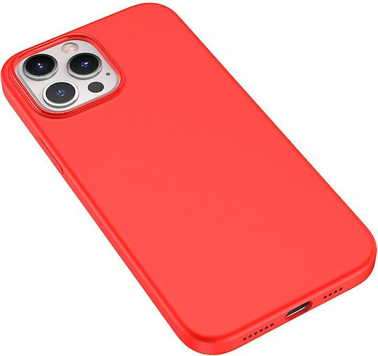 Hoco Pure Series Protective Umschlag Rückseite Kunststoff Rot (iPhone 14 Pro Max)