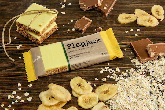 Naturals Bar Flapjack / Oat / Energy with Chocolate & Banana (1x100gr) 100gr