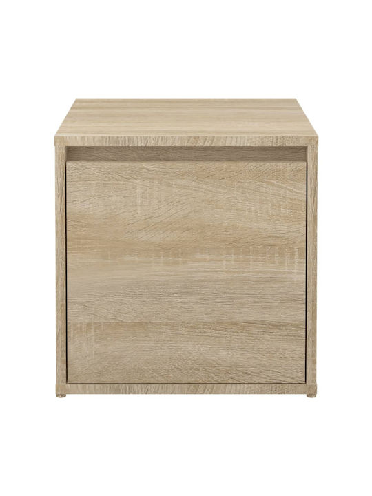 Hocker Für das Wohnzimmer Mit Stauraum Hölzernes Braun 40.5x40x40cm