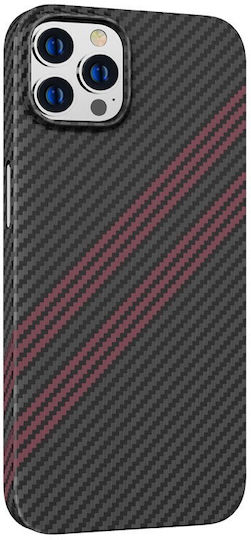 Hoco Slim Back Cover Πλαστικό Μαύρο / Κόκκινο (iPhone 14 Pro Max)