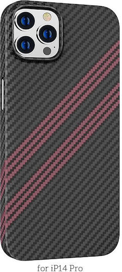 Hoco Slim Back Cover Plastic Black / Red (iPhone 14 Pro)
