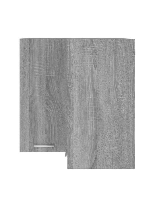 Eckschrank Wand Gray 57x57x60cm