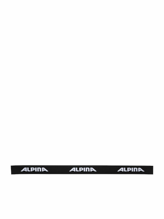 Alpina Scarabeo HM/MM Masca de schi și snowboard Pentru adulți Negru cu Lentilă în culoarea Galben