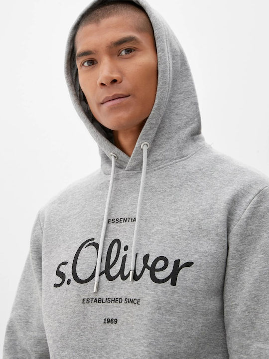 Sweatshirt mit Kapuze Grey Melange