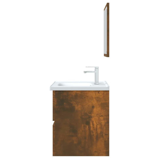 vidaXL Waschtisch ohne Waschbecken L60xB38.5xH45cm Eiche