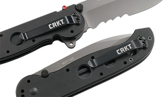 Columbia River Knives G10 W-Veff Taschenmesser Schwarz