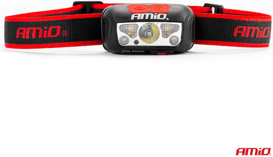 AMiO Rechargeable LED Head Flashlight