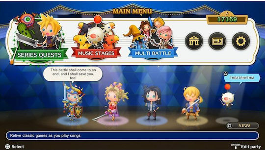 Theatrhythm Final Bar Line Joc PS4