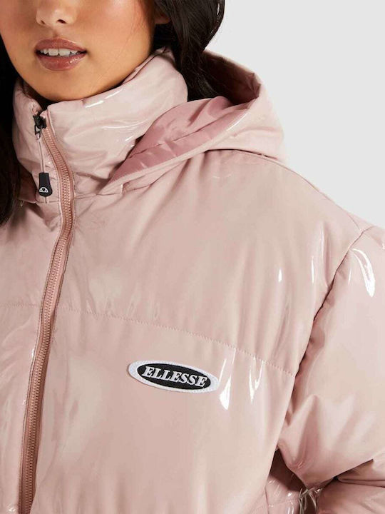 Petulia Kurz Damen Puffer Jacke für Winter Rosa